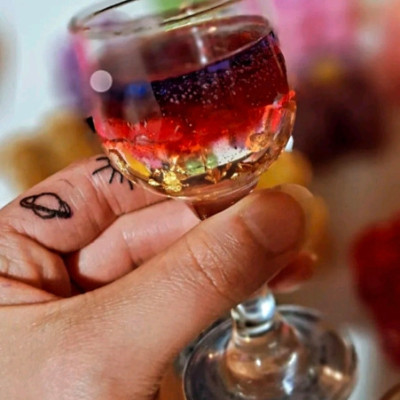 شمع ژله ای