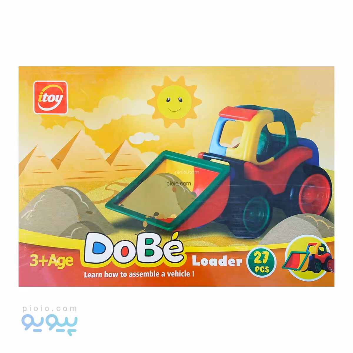 ساختنی 27 تکه لودر آیتم 100