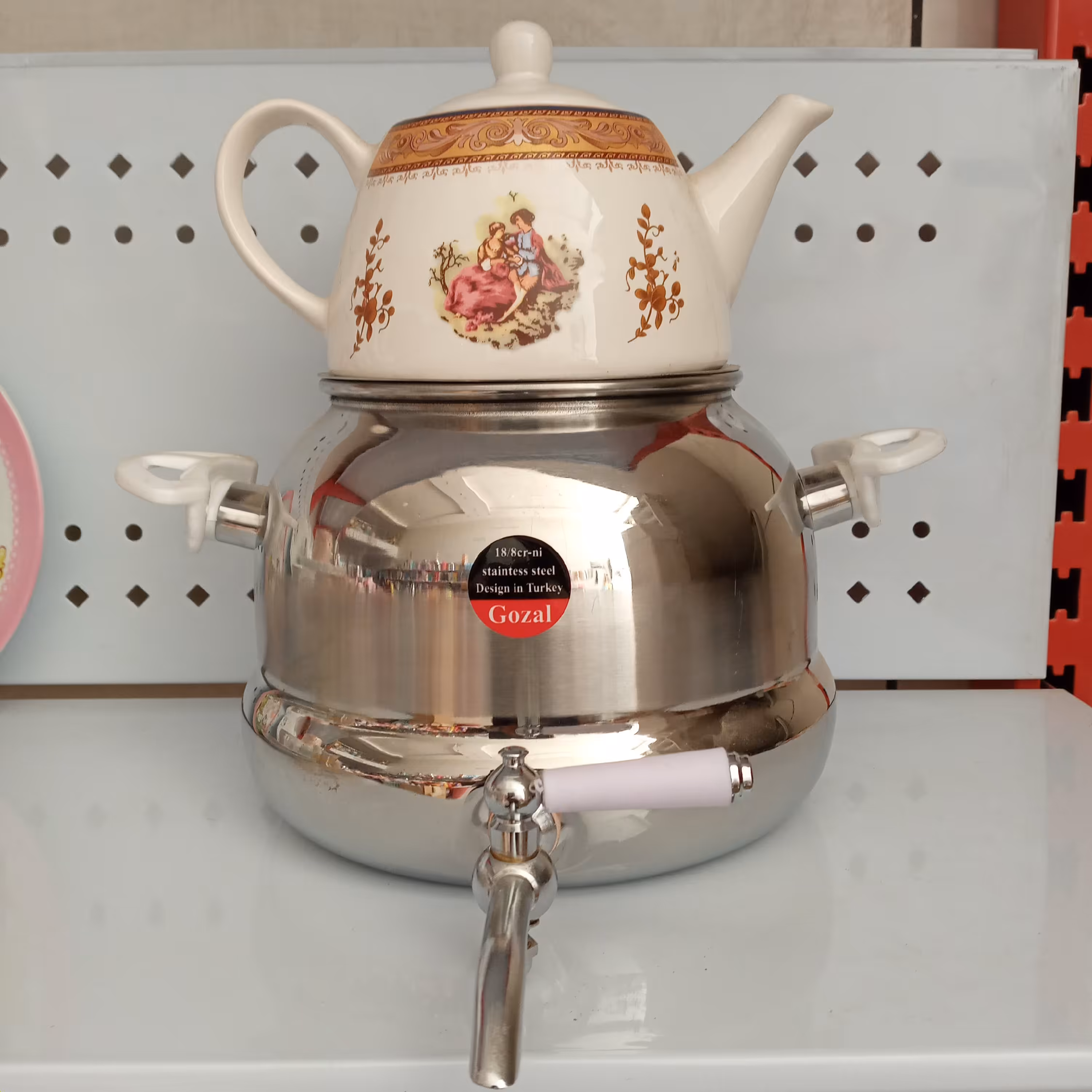 کتری قوری 6 لیتری لیلی و مجنون 