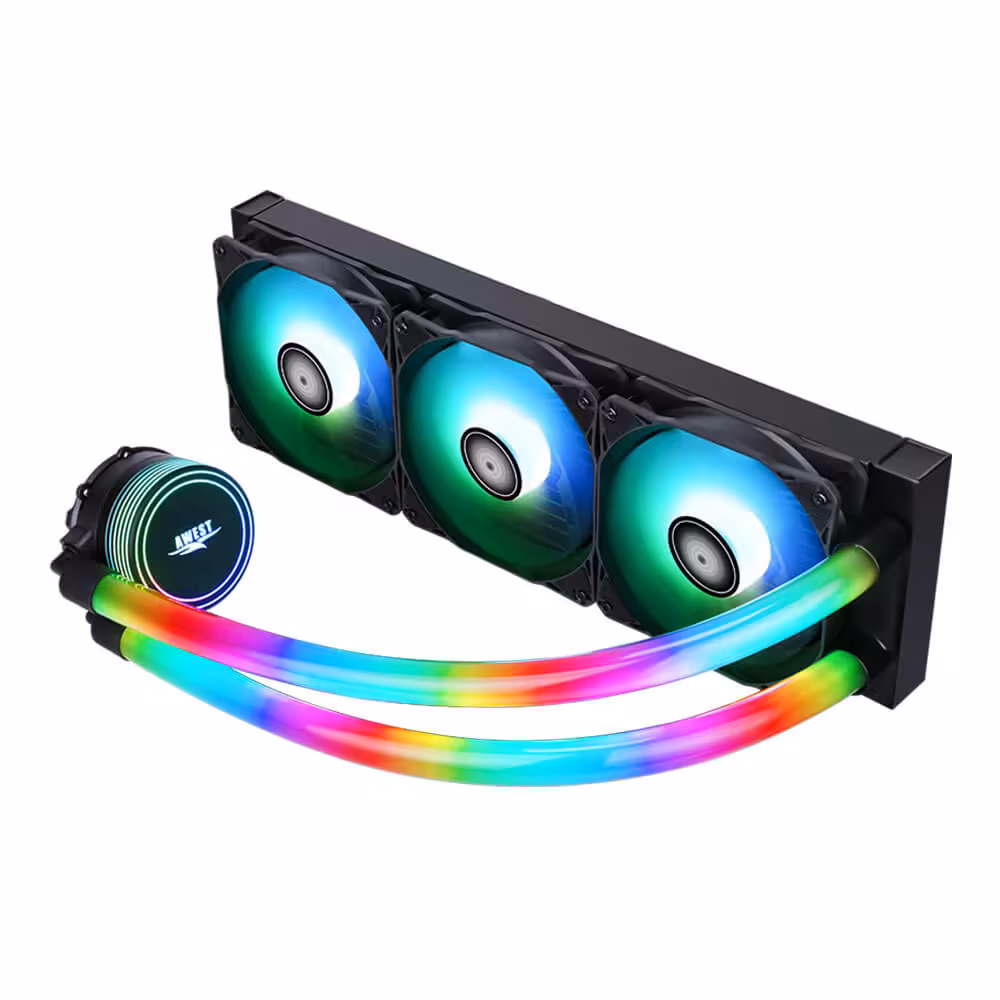 خنک کننده مایع پردازنده اوست AWEST GT-AV360 ARGB Black