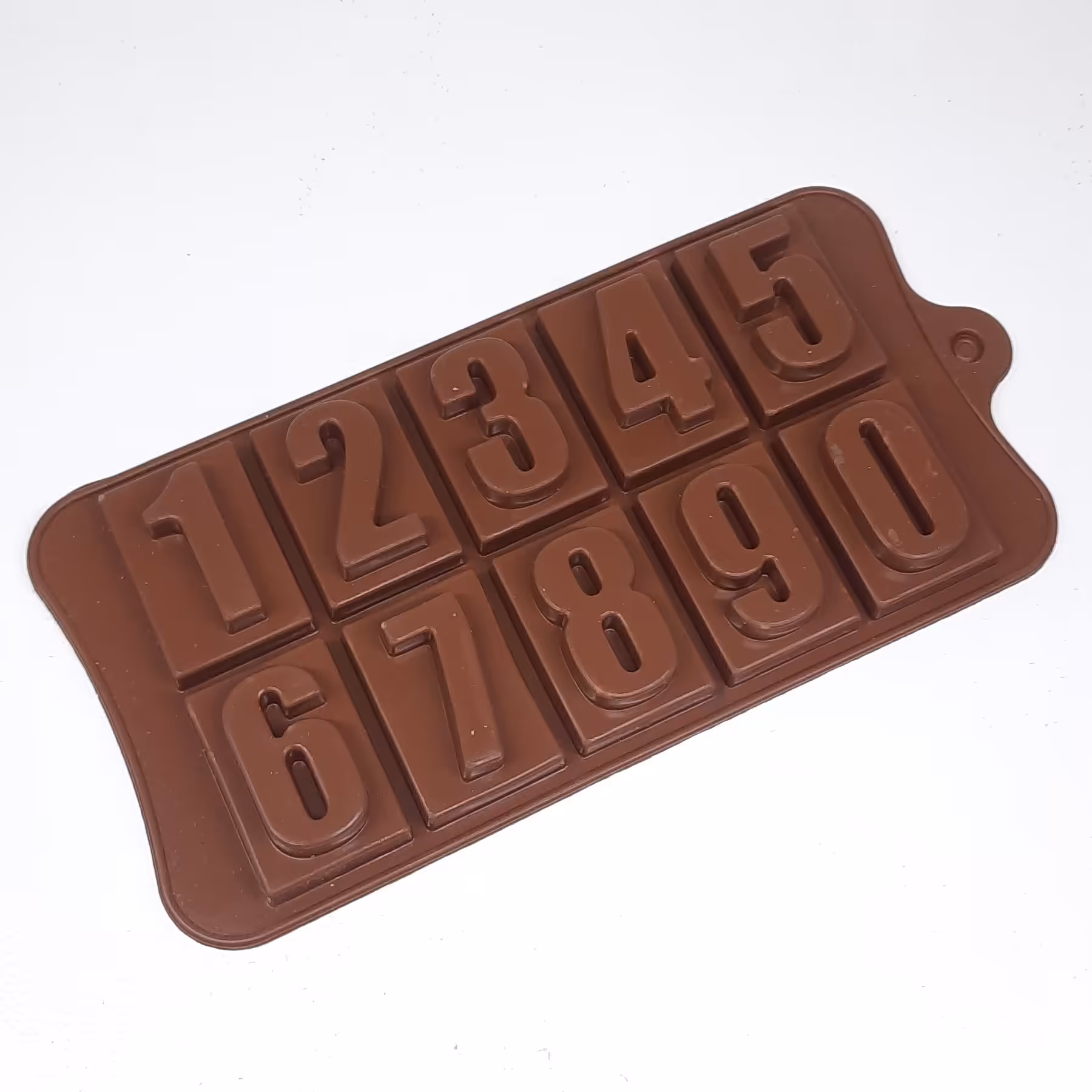 قالب شکلات سلیکونی طرح اعداد انگلیسی