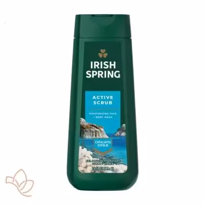 شامپو بدن آیریش اسپرینگ مدل Deep Active Scrub