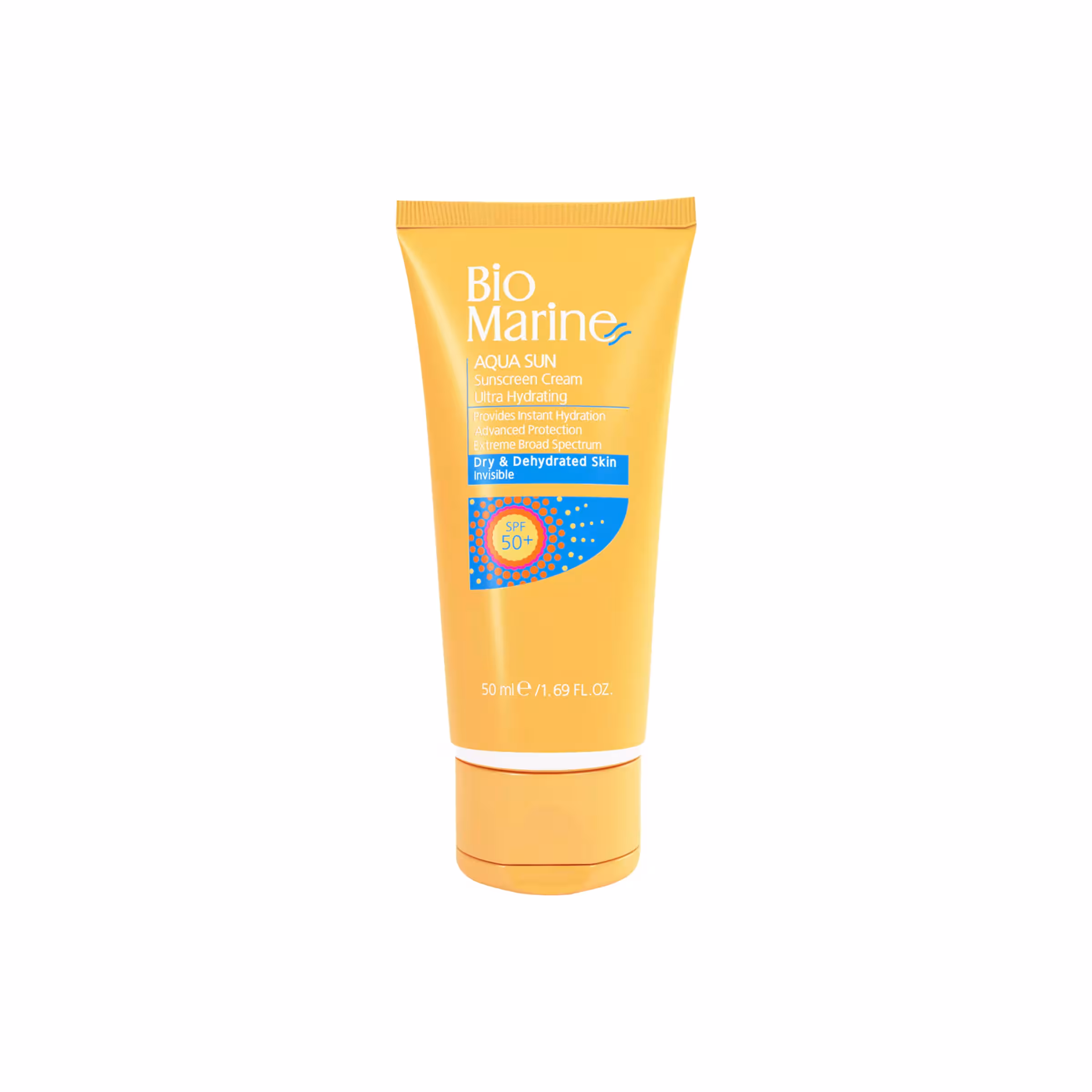 کرم ضد آفتاب و رطوبت رسان پوست خشک بایو مارین (SPF 50)