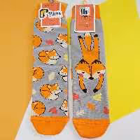 جوراب ساقدار از برند پاتریس طرح روباه