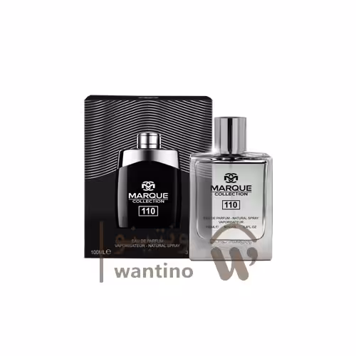 عطر ادکلن مردانه مون بلان لجند فراگرنس ورد مارکویی کالکشن کد 110 (Fragrance World Marque Mont Blanc Legend) حجم 100 میل