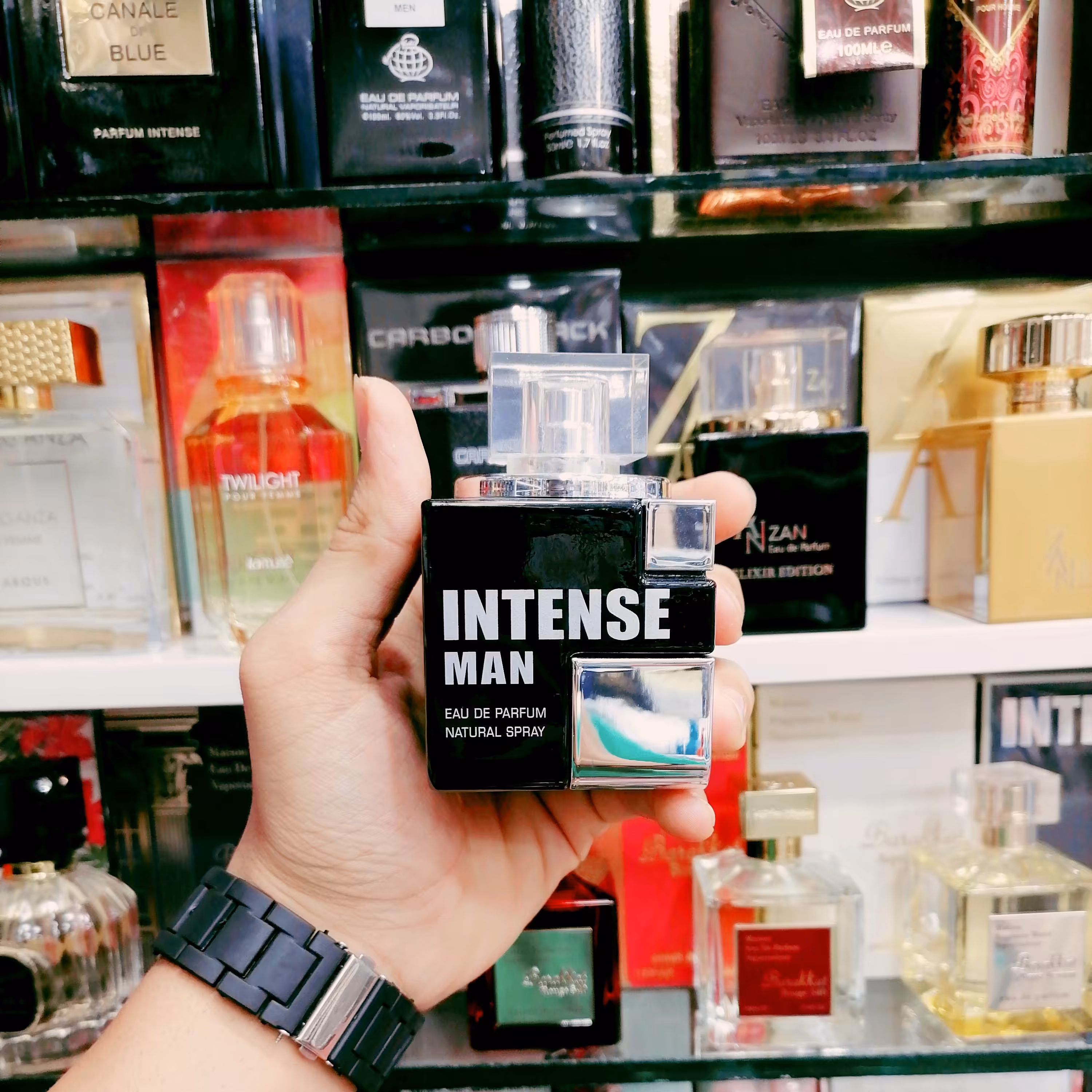 ادکلن اینتس من نویر(مشکی) 