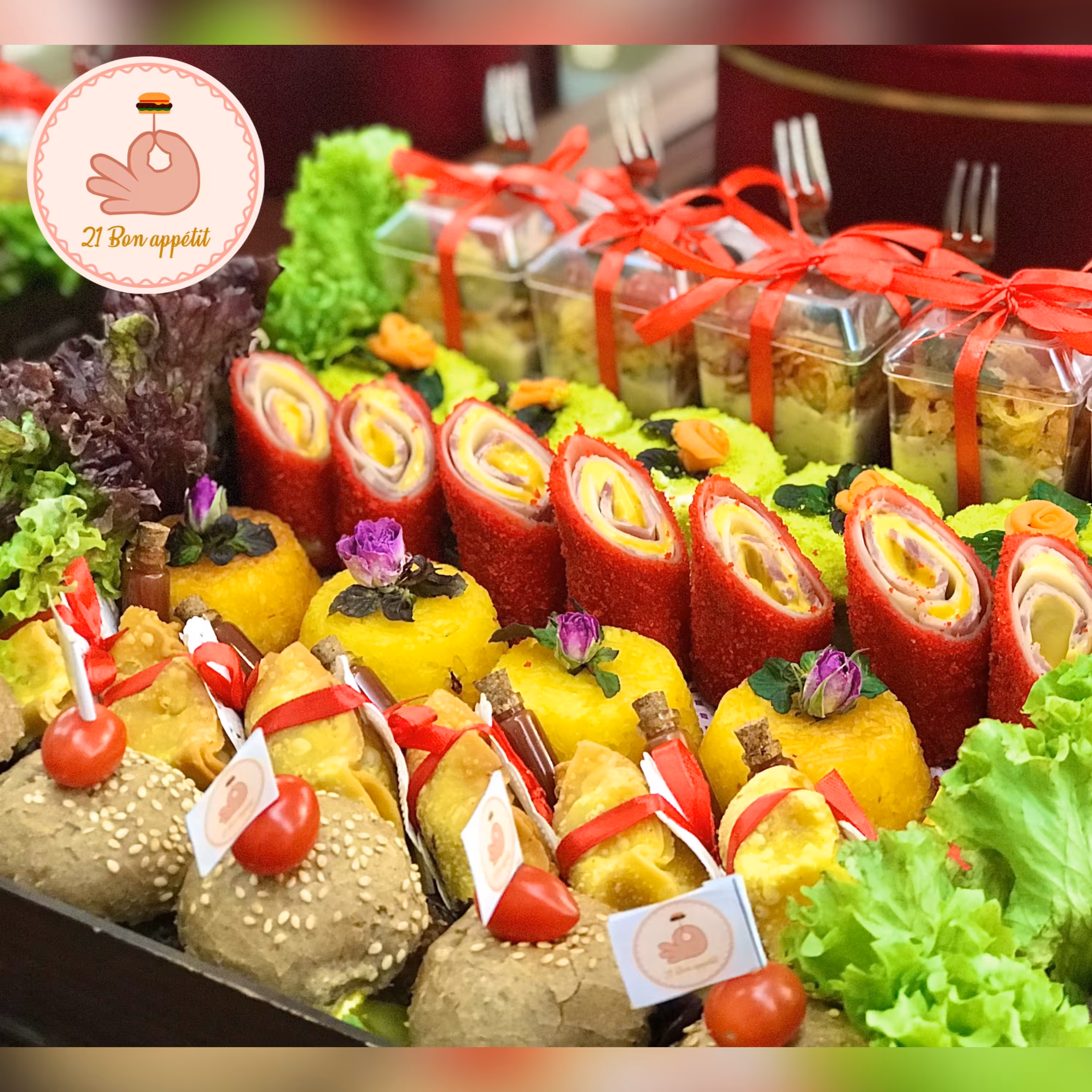 سینی فینگرفود ویژه لقمه