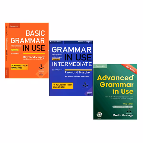 کتاب Grammar in use اثر جمعی از نویسندگان نشر ابداع 3 جلدی