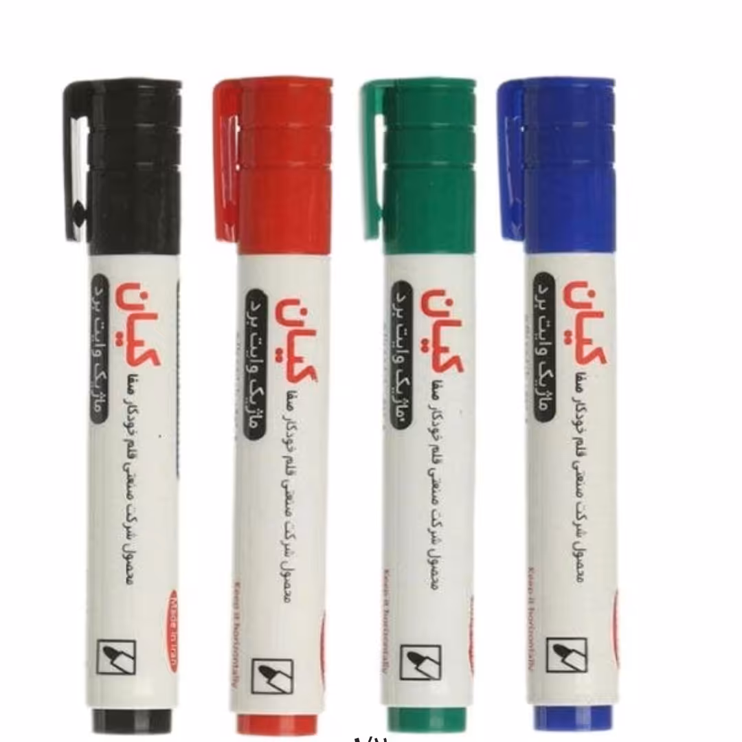 ماژیک وایت برد  کیان بسته 4 عددی چند رنگ 