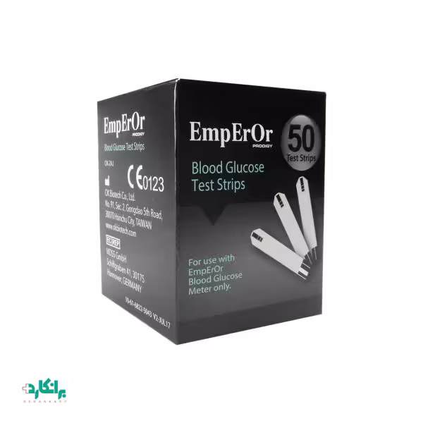 دستگاه تست قند خون امپرور-Emperor به همراه 50 عدد نوار تست