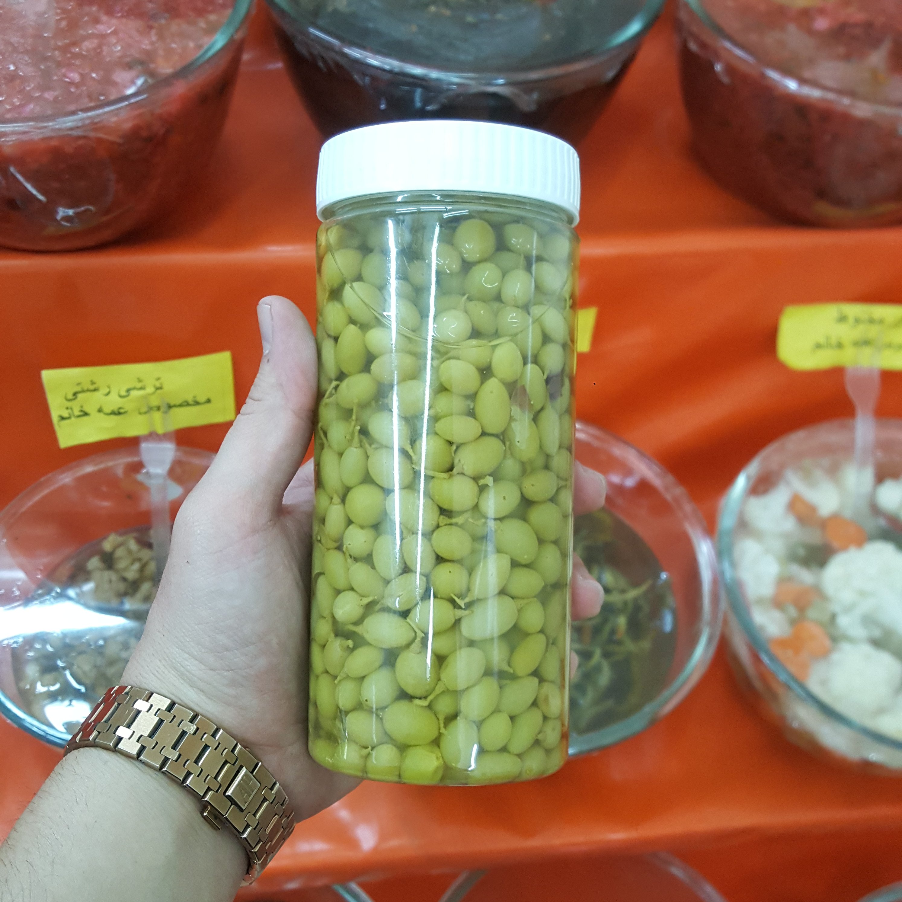 ترشی غوره غوره 