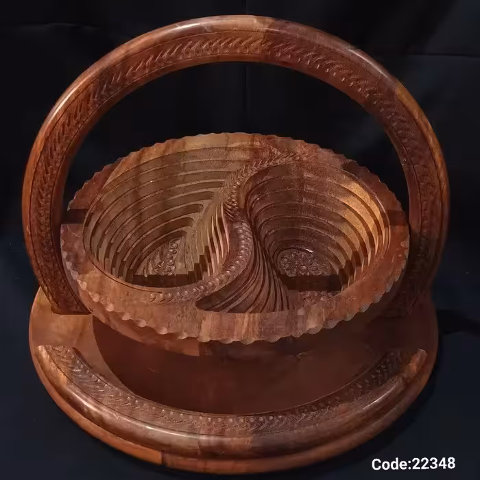 شکلات خوری هندی چوبی 