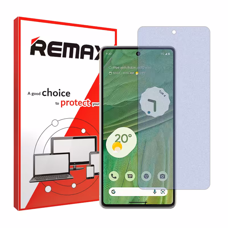 گلس گوگل Pixel 7 مدل هیدروژلی مات آنتی بلو برند ریمکس کد S