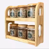 ست بانکه 6تایی چوبی یونیک 6127