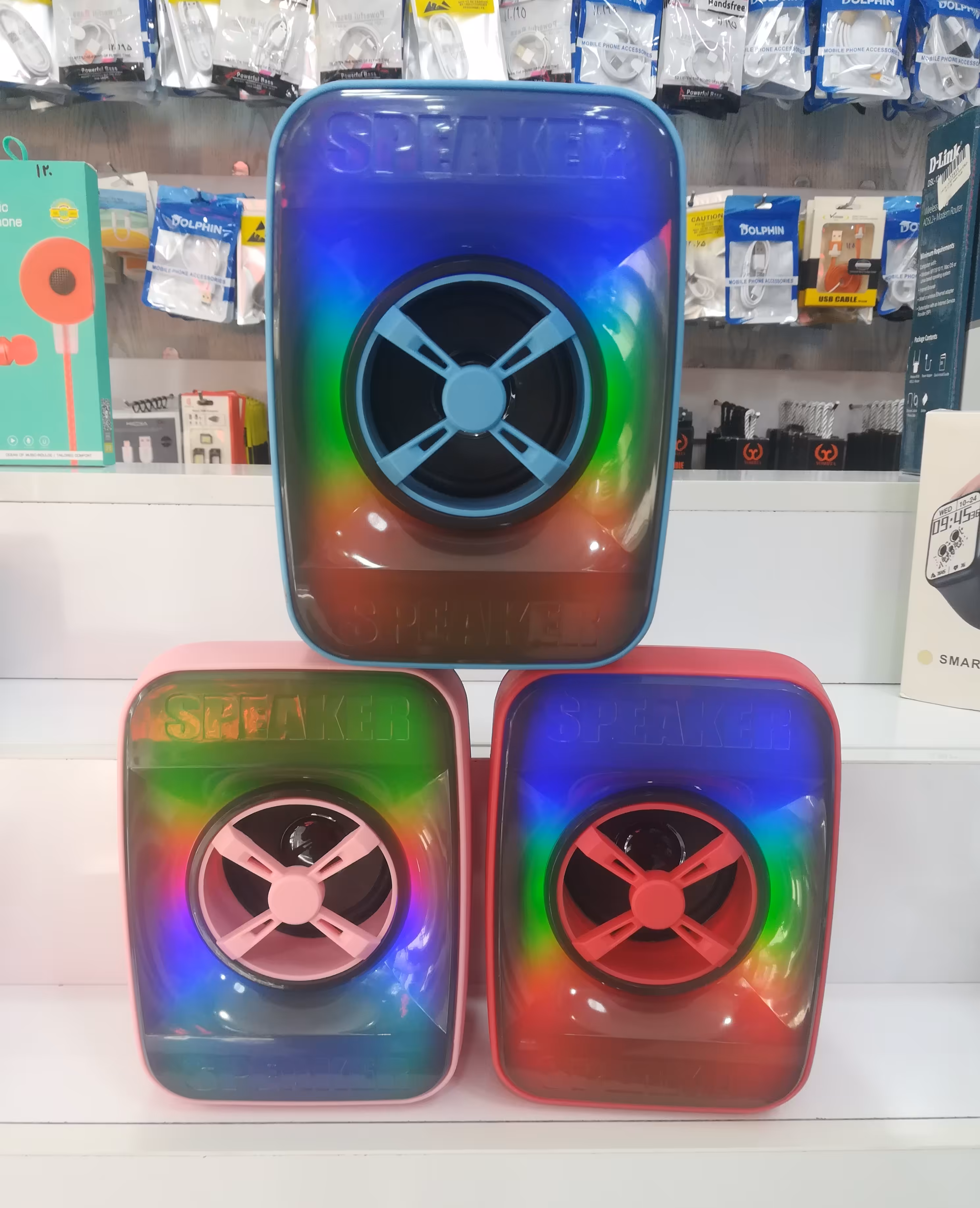 اسپیکر رنگی با کیفیت 