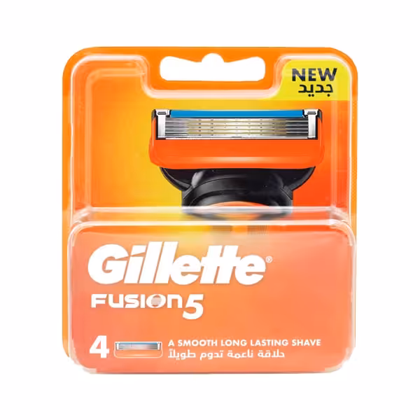 تیغ یدک ژیلت مدل Fusion بسته 4 عددی