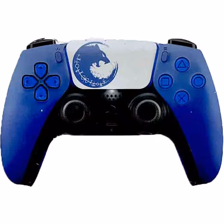 خرید دسته PS5 کاستوم طرح بازی PlayStation 5 Dual Sense Controller Custom God of War Ragnarok با بهترین قیمت