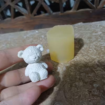 قالب سیلیکونی تدی کوچک 4 سانتی شماره 1