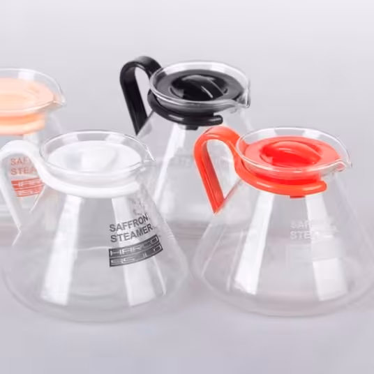 قوری زعفران سایز بزرگ یک عددی باارسال رایگان