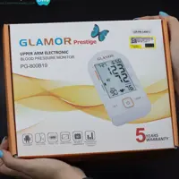 فشارسنج دیجیتالی بازوئی سخنگو گلامور مدل 800B19  رنگ سفید با 5 سال گارانتی شرکتی