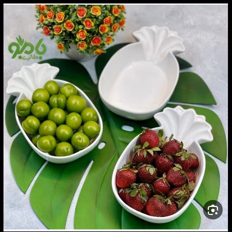 کاسه سرامیکی آناناسی