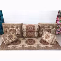 سرویس شاهنشین ترمه 7 تیکه تراکم 180