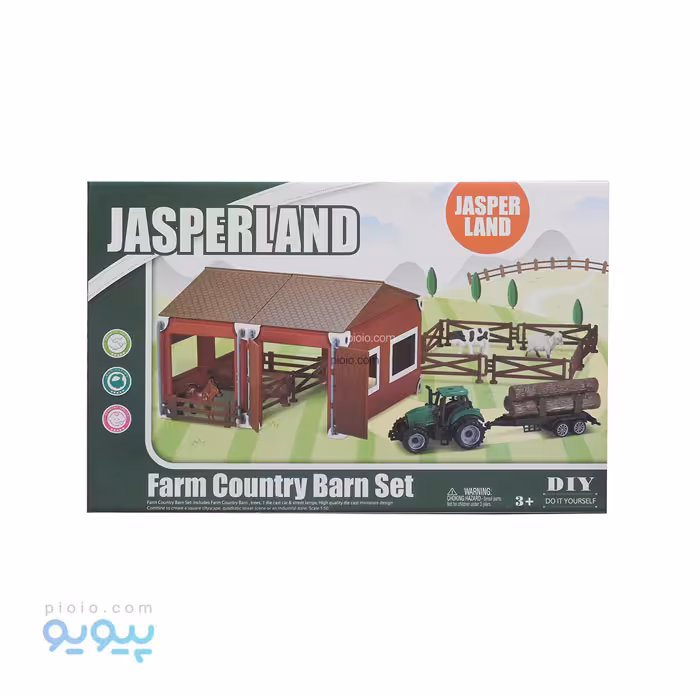 لگو ساختنی مدل مزرعه حیوانات