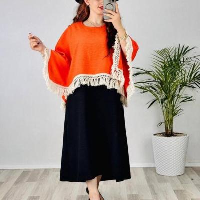 پیراهن مهمانی زنانه شانتون مدل کت و سارافون شانتون اعلا ریش ریش