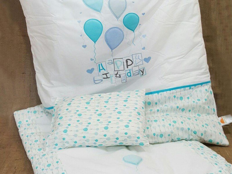 سرویس خواب 3تکه kidboo طرح happy birthday