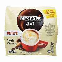 قهوه فوری 3 در 1 وایت ( غلیظ و پر خامه ) 15 عدد نسکافه - nescafe
