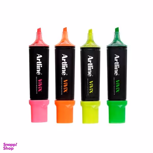 ماژیک علامت گذار آرت لاین مدل ViViX بسته 4 عددی