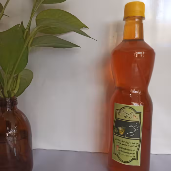 شربت سکنجبین صد در صد خانگی  بطری 1 لیتری