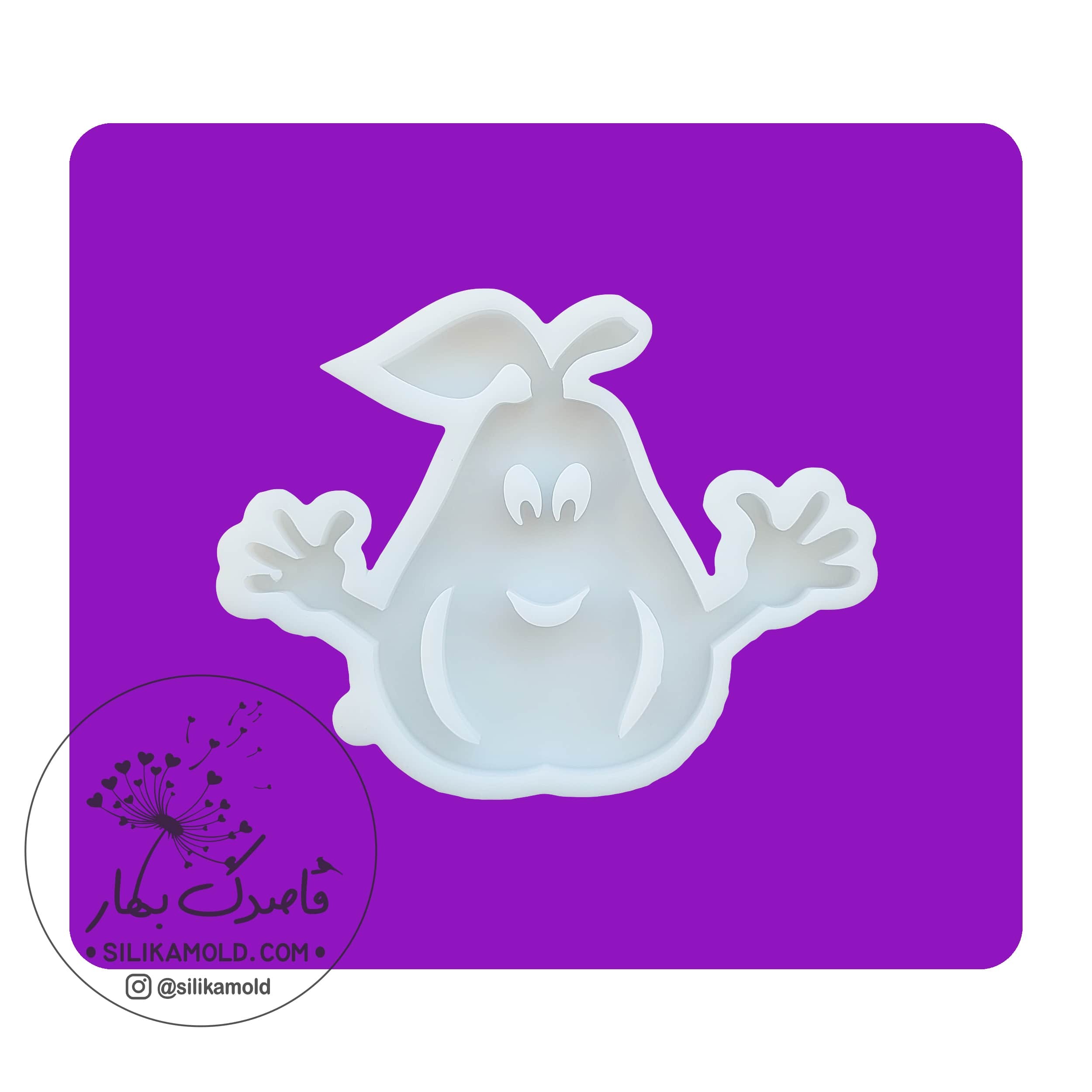 قالب سیلیکونی رزین مدل گلابی