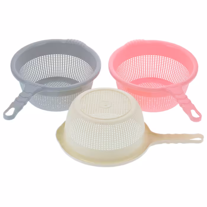 تفاله گیر پلاستیکی سینک مدل دسته دار الوان