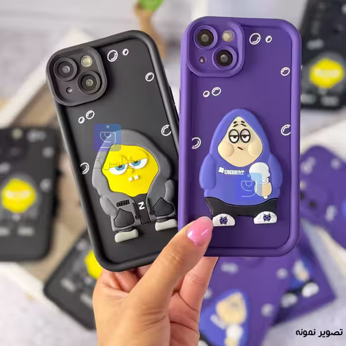 خرید قاب گنگ گوشی A15 مدل باب اسفنجی و پاتریک از فارس کالا
