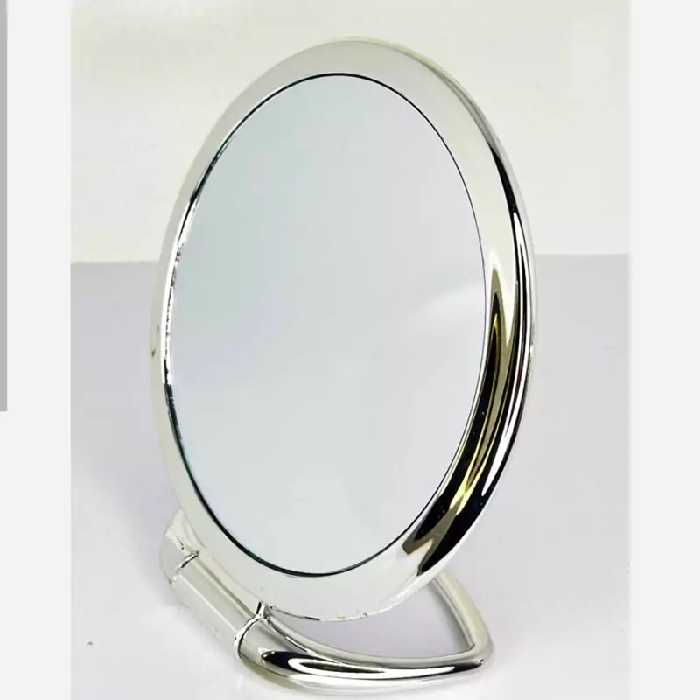 آینه تاشو بیضی جنس سیلور زیمکو کد1929 بسیار باکیفیت و بادام
