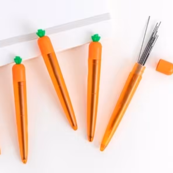 نوک اتود طرح هویج / مغز مداد نوکی طرح هویج