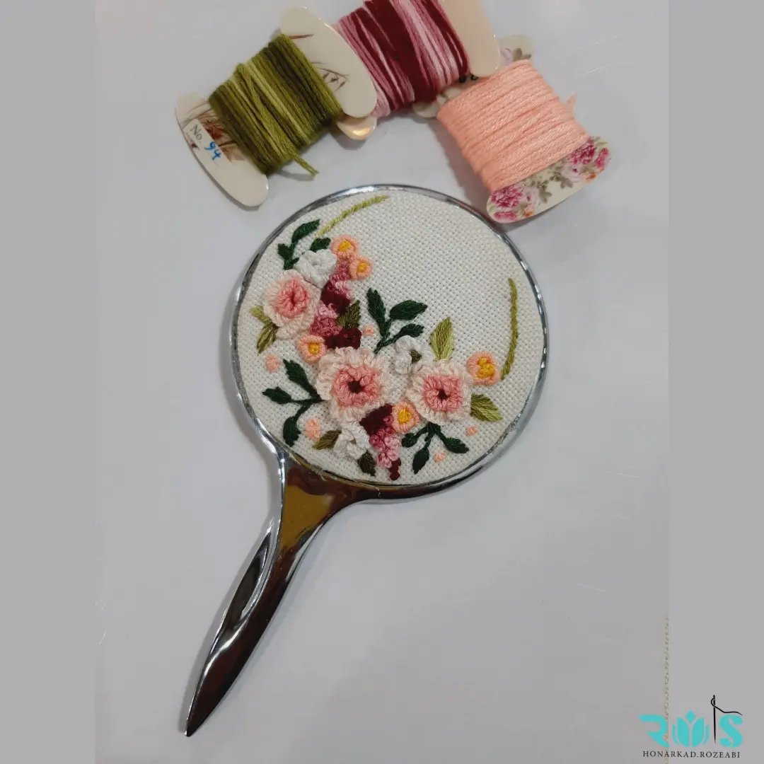 قاب آینه دسته دار