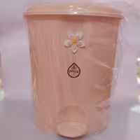 سطل زباله گلدار بزرگ