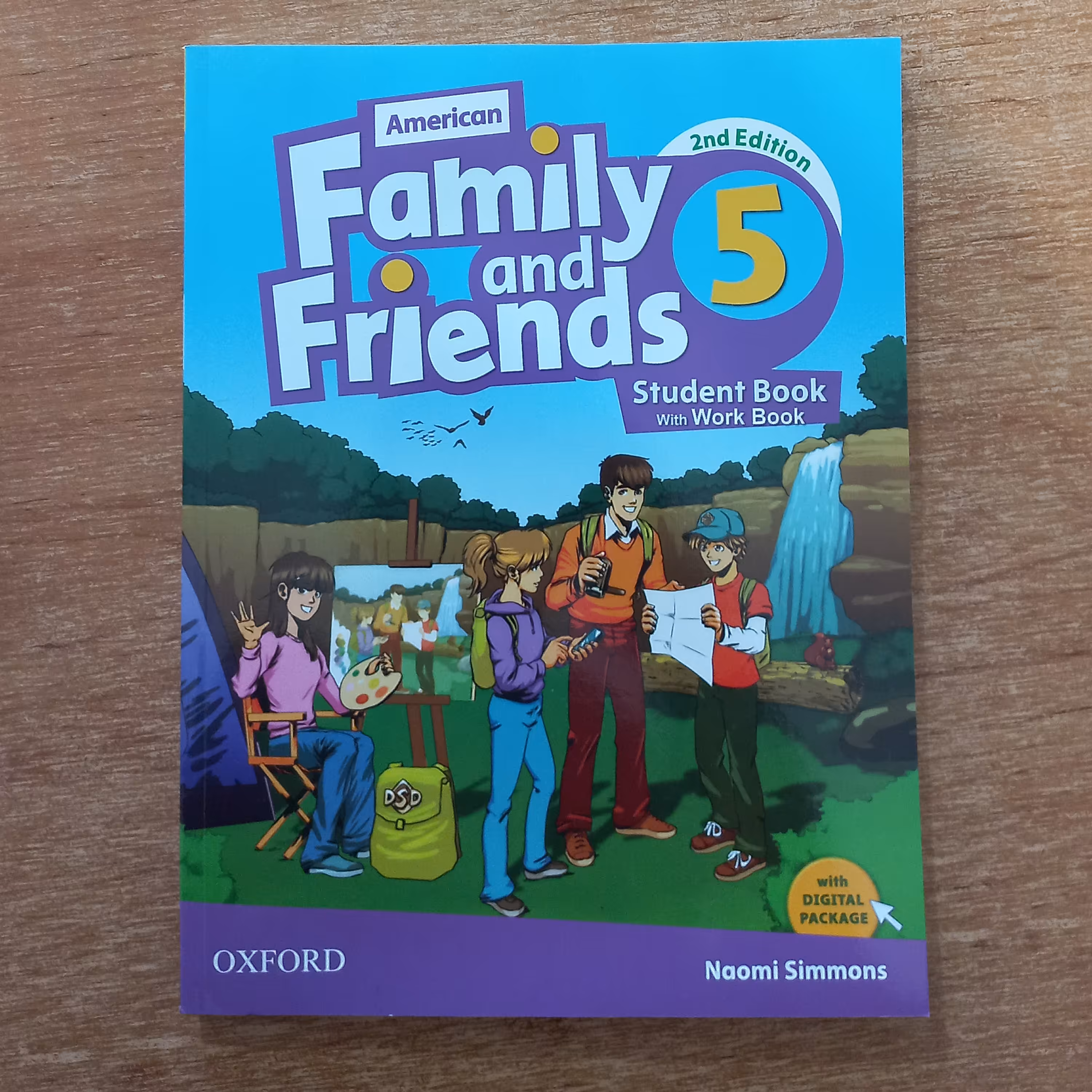 کتاب  زبان فمیلی فرندز  American Family and Friends 5 ویرایش دوم به همراه کتاب کار