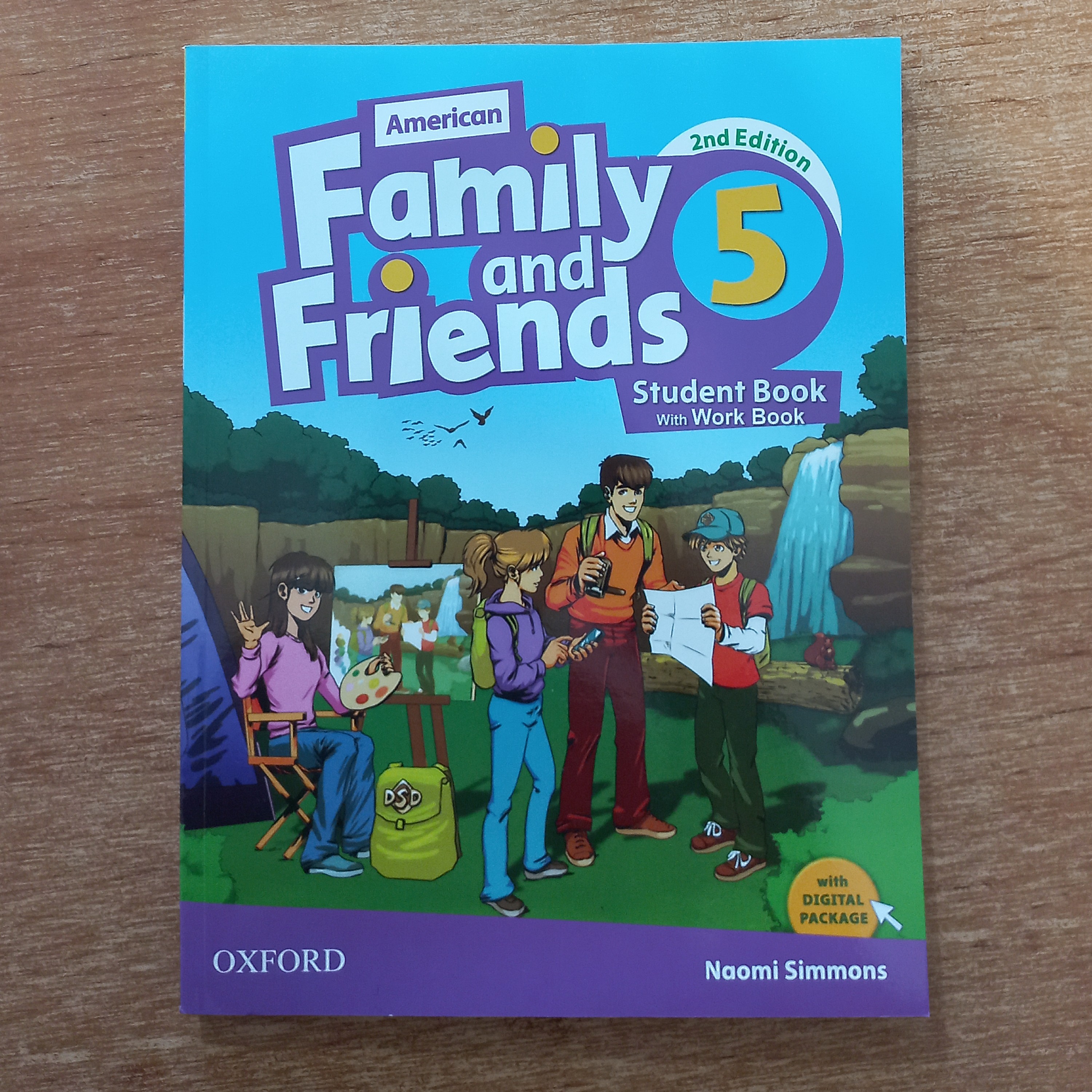 کتاب  زبان فمیلی فرندز  American Family and Friends 5 ویرایش دوم به همراه کتاب کار