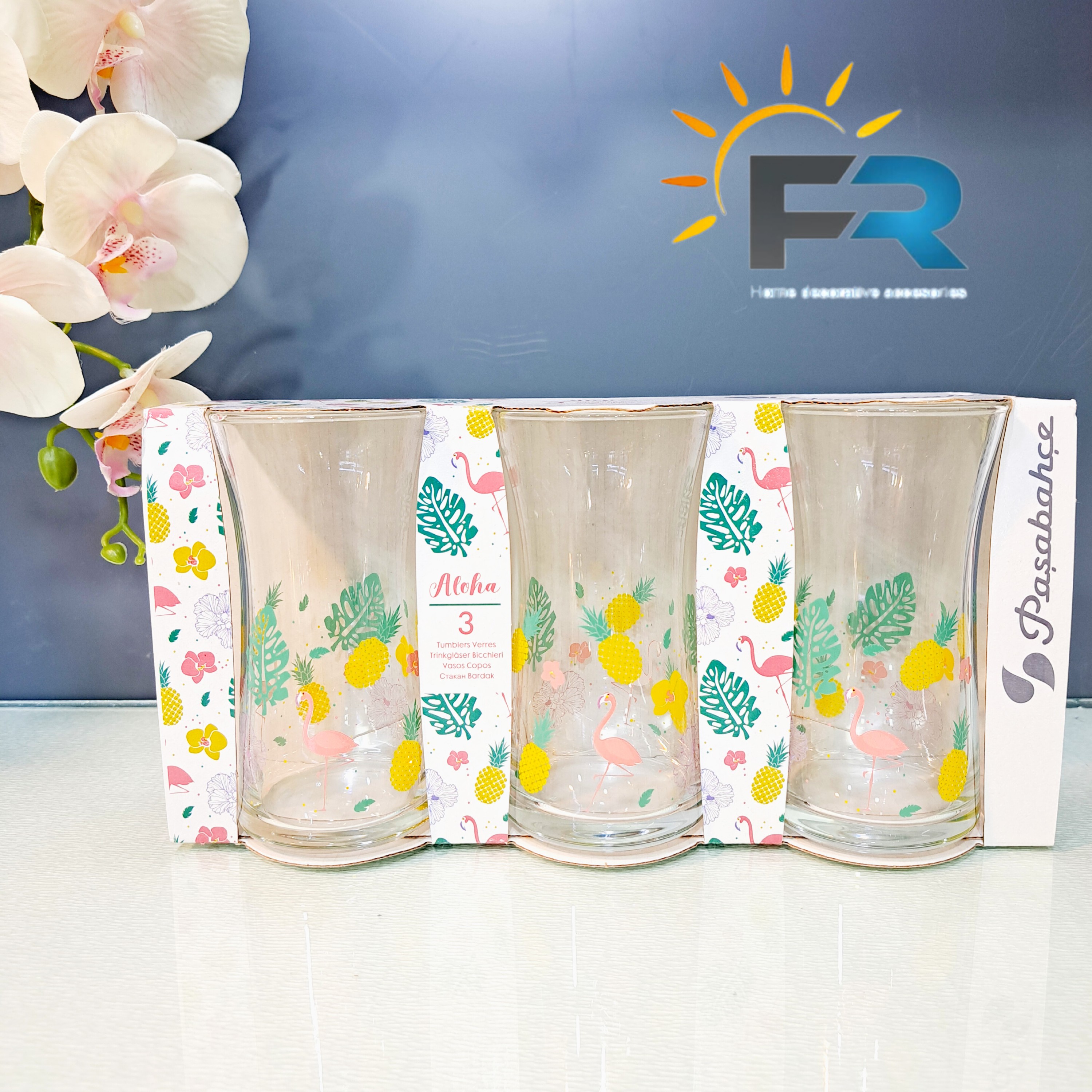 لیوان چاپی کمر باریک Aloha پاشا باغچه ترکیه کد420845