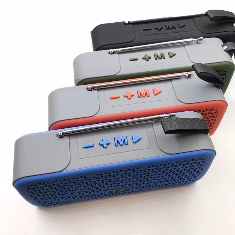 اسپیکر بلوتوثی قابل حمل بی سیم L8 دارای بند آویز و کیفیت صدای عالی