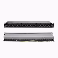 پچ پنل 24 پورت Cat6 STP کی نت K-NPC6S024