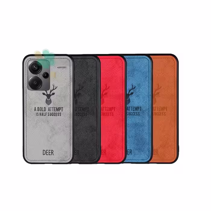 قاب گوشی پارچه ای گوزن مناسب شیائومی Redmi Note 13 Pro Plus