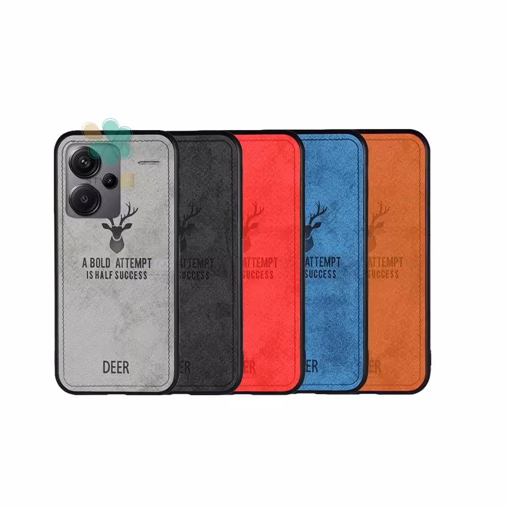 قاب گوشی پارچه ای گوزن مناسب شیائومی Redmi Note 13 Pro Plus