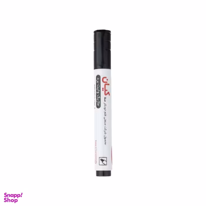 ماژیک معمولی کیان (Kian) رنگ مشکی بسته 12 عددی