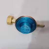 رگولاتور ( رگلاتور ) گاز مایع خانگی پرسی استاندارد آویزه صنعت آبی  رنگ بدون جعبه