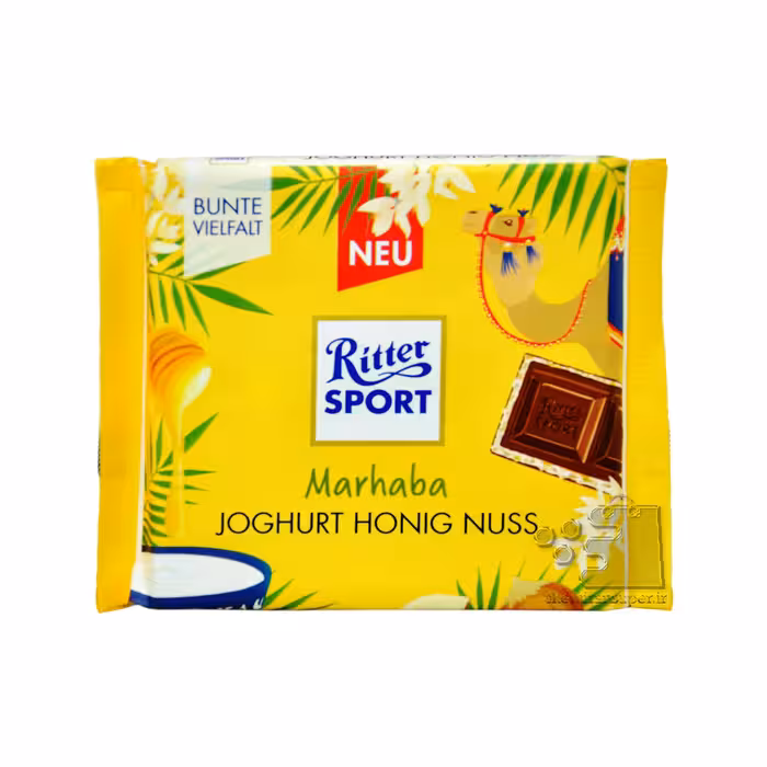 شکلات با ماست و عسل و فندق 100 گرم ریتر اسپورت - Ritter Sport