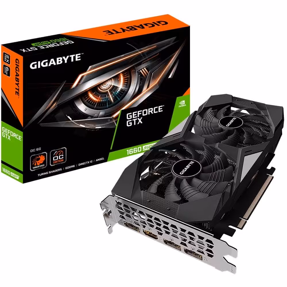 کارت گرافیک گیگابایت Gigabyte GTX 1660 Super O6G